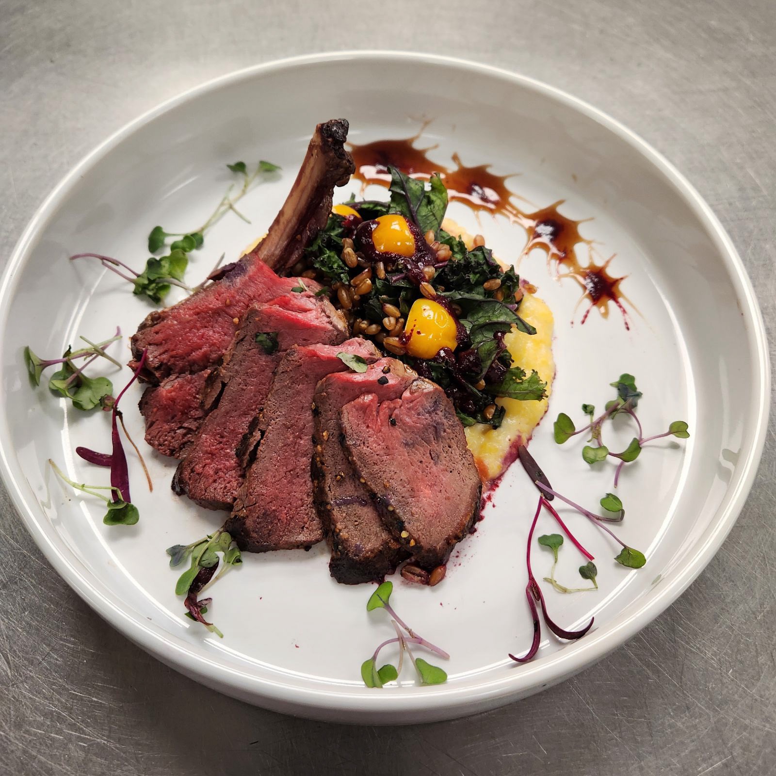Venison and Kale Salad